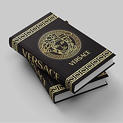 Kuka Versace Dekoratif Kitap Kutusu - Versace Decorative Book Boxes ( Cococh.co )