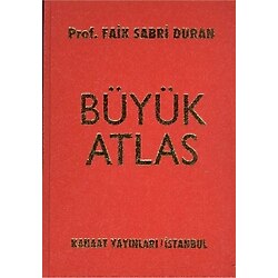 Kanaat Yayınları Kanaat - Golden Büyük Atlas Ciltli