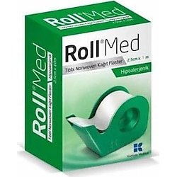 Roll Med Hipoalerjenik 2.5cm x 5m 10'lu Paket Tıbbi Kağıt Flaster