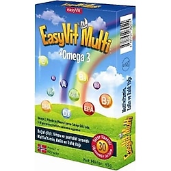 EasyVit Multi Omega 3 Multivitamin 30 Tablet
