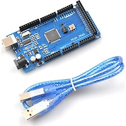 Arduino MEGA 2560 R3 CH340 Klon + USB Kablo [Ücretsiz Kargo]
