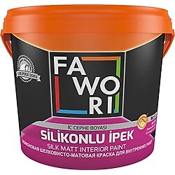 Fawori Silikonlu Ipek Iç Cephe Duvar Boyası 2,5 Lt Renk:antrasit