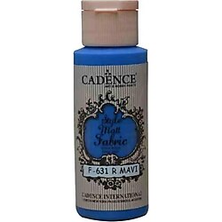 Cadence Style Matt Fabric Kumaş Boyası R. Mavi