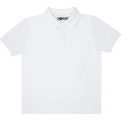 Lee Cooper Erkek Çocuk Twins Polo Yaka Pike T-Shirt Beyaz