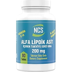 Ncs Alpha Lipoic Acid 200 mg Coenzyme Q10 100 mg 90 Tablet