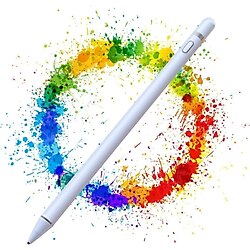 wowacs Xiaomi Mi Pad 5 Uyumlu Kalem Stylus Kapasitif Dokunmatik Kalem Yazı Çizim Tasarım Tablet Kalemi