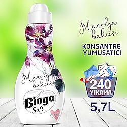 Bingo Soft Gerçek Sevgi Serisi Konsantre Manolya Bahçesi 1.44 lt 60 Yıkama 4'lü Yumuşatıcı