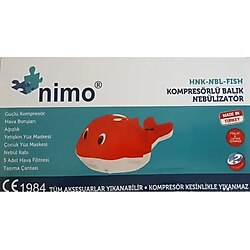 Nimo Nebulizatör Çocuk Balık Figürlü