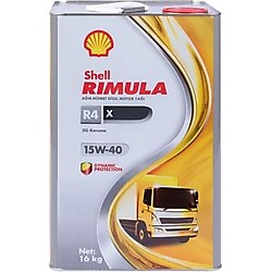Shell Rimula R4 X 15W-40 16 lt Motor Yağı