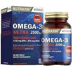 Nutraxin Omega 3 Ultra 2500 mg 30 Kapsül
