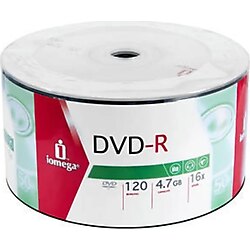 Iomega Dvd-R 4.7Gb 120 Dk 16X 50 Adet Orjinal
