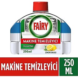Fairy Bulaşık Makinesi Temizleyici, Derinlemesine Temizlik, Sıvı, Limon Kokulu, 250 Ml fairy makine temizleyici 250 1