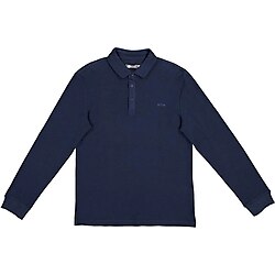 Lee Cooper Polo Yaka Düz Açık Lacivert Erkek T-Shirt 231 LCM 242002 TYLENS