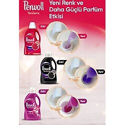 Perwoll Siyah & Doku Geliştirilmiş Yenileme Etkisi 3 lt 4'lü Sıvı Deterjan