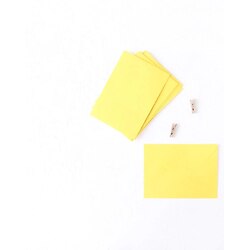 Renkli zarf (standart) 10 adet (Sarı)