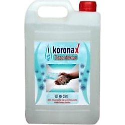 Koronax Alkolsüz 5 lt El ve Cilt Dezenfektanı