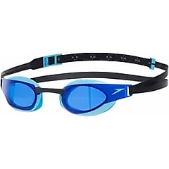 Speedo Fastskin Elite Aynalı Yarış Gözlüğü (Kırmızı/beyaz) - Renkli