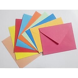 hureggo concept renkli davetiye zarf seti 20 adet