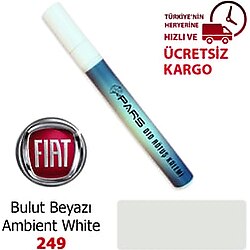 PARS Fiat 249 Bulut Beyazı - Ambient White Çizik Giderici Oto Rötuş Boya Kalemi