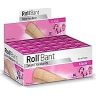Roll Bant Klasik 10'luk 30 Kutu Tekstil Yara Bandı