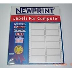 Newprint Bilgisayar Etiketi 35X77 Sürekli Form
