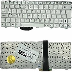 Notespare Asus Eee Pc 1011PX-BLK174S Uyumlu Laptop Klavye Beyaz TR