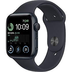 Apple Watch SE 2.nesil GPS 44mm Midnight Aluminium Case with Midnight Sport Band - MNK03TU/A