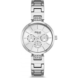 POLO Rucci Kadın Kol Saati Pbh18008b Metal Gümüş