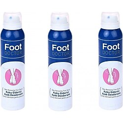 Foot Doctor Koku Giderici Ayak Için Deodorant 150 Ml ( 3 Adet)