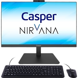 Casper Nirvana A60.1135-8D00X-V i5-1135G7 8 GB 250 GB SSD Iris Xe Graphics 23.8" Full HD All in One PC