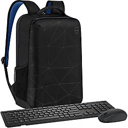 Dell 15 Notebook Sırt Cantası 460-Bctj + Dell Kablolu Klavye Kb216 +  Dell Wm126 Kablosuz Mouse 570-Aamh