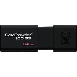 Kingston 64 GB DataTraveler 100 G3 DT100G3-64 USB Bellek