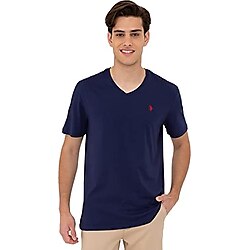U.S. POLO ASSN. Erkek T-Shirt Basic Lacivert S