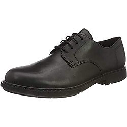 CAMPER Erkek Neuman Oxford bağcıklı ayakkabı,Siyah,42 EU