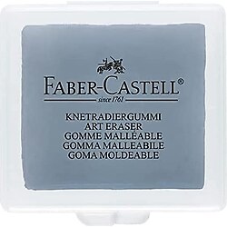 Faber-Castell Hamur Silgi Pls Kutulu Gri