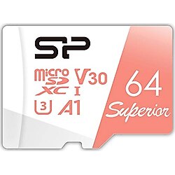 Silicon Power Sp-M. Card - Sp064Gbstxdv3V20Sp - Microsdxc 64Gb