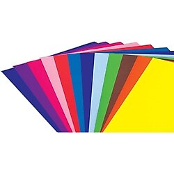 Renkli Fon Kartonu 50x70 cm 100 Adet 5 Karışık Renk