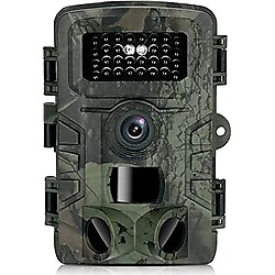 av kamerası,Trail Kamera Su Geçirmez 20MP 1080P 3 Kızılötesi Sensörlü Av Oyun Kamerası Gece Görüş Hareket Aktif Yaban Hayatı İzcilik Kamerası