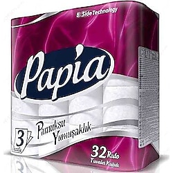 Papia 3 Katlı 32 Rulo Tuvalet Kağıdı