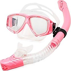 Dalgıç Takımı Miyopi Şnorkel Seti Her Göz İçin Farklı Güçler Miyop Dry Top Dalış Maskesi
