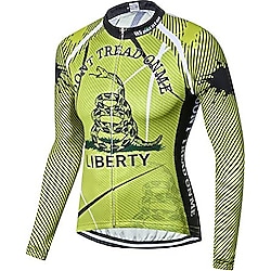 Erkek Bisiklet Forması Bisiklet Gömleği Kısa Kollu Pro Takım Nefes Alabilir Çabuk Kuruyan Kafatası Üstler, Yeşil Yılan, Chest 38-40inch =Tag L