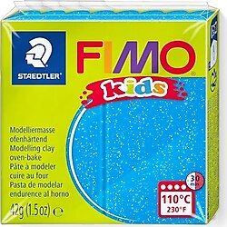 Fimo 8030312 Fimo Kids Modelleme Kili 42 gr. Yaldızlı Mavi