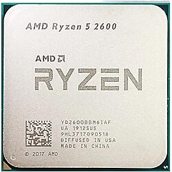 AMD Ryzen 5 2600 R5 2600 3.4 GHz Altı Çekirdekli On İki İş parçacıklı 65W CPU İşlemci YD2600BBM6IAF Soket AM4 FAN YOK