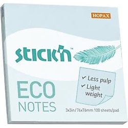 Hopax Stıckn Yapışkanlı not Kağıdı 100 YP 76x76 Eco Notes Pastel