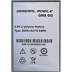 General Mobile GM 8 GO Pil Batarya