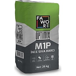 Fawori Optimix M1p İnce Hazır Sıva Harcı 25 Kg