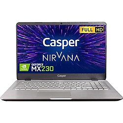 Casper Nirvana S500.1021-8V50T-G-F i5-10210U 8 GB 500 GB SSD MX230 15.6" Full HD Notebook