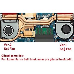 Asus TUF Gaming FX505 FX705 FX705D FX705G Notebook fan SOL (Ver.2