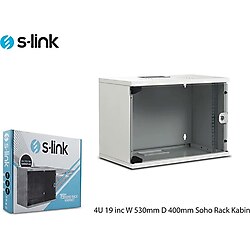 S-lınk 4u Soho Rack Kabin 19 Inc W-530mm D-400mm Kabinet N11.1366