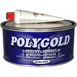 Polygold Galvaniz Polyester Extra Soft Çelik Kaporta Macunu 500 G